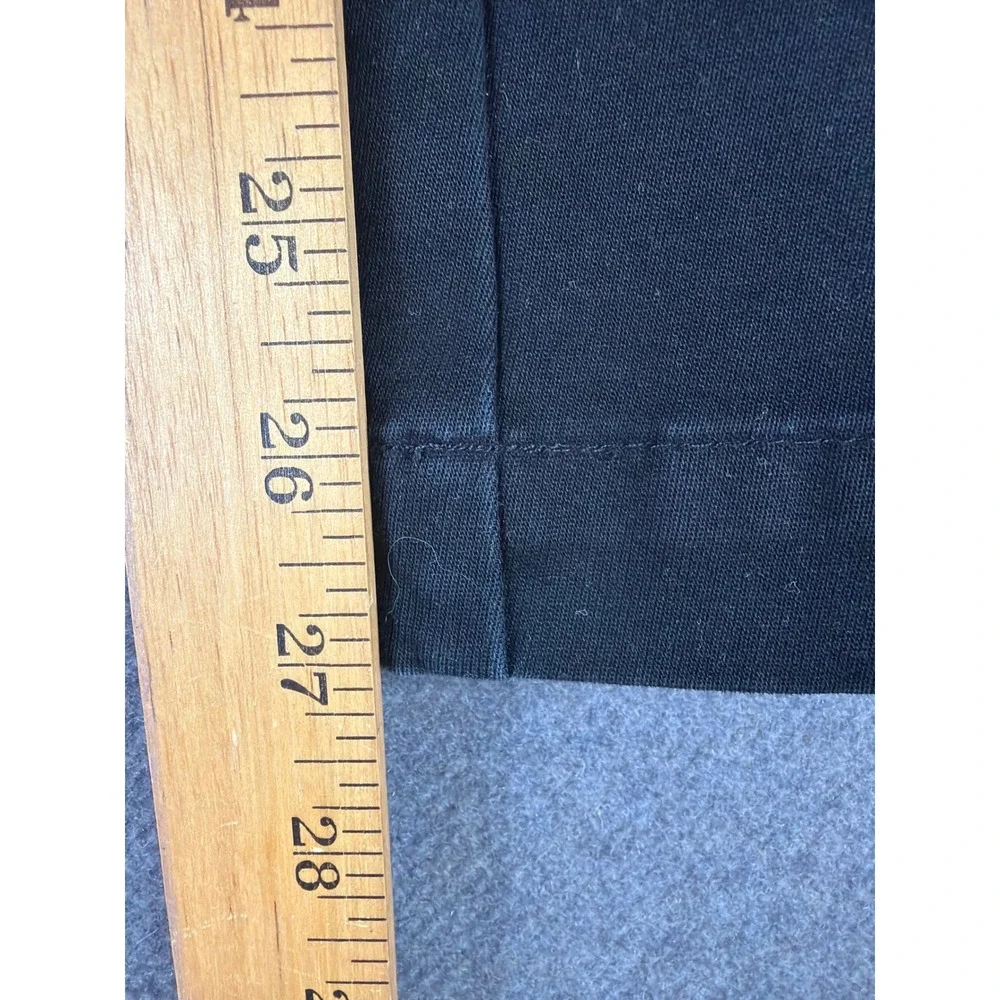 Talbots‎ Pants Women 8P Black Bootcut Mid Rise Chino Cotton Blend Casual Stretch